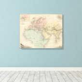 Monde Connu Des Anciens Canvas Afdruk (Insitu (Houten vloer))