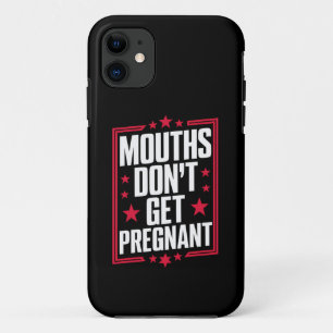 Monden raken niet zwanger Case-Mate iPhone case