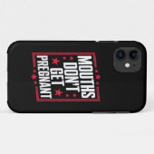 Monden raken niet zwanger Case-Mate iPhone case (Achterkant (horizontaal))
