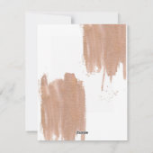 Mondern Joyful Christmas Kaart met gouden elemente (Achterkant)