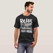 Mondharmonica Mondharmonicaspeler T-shirt (Voorkant volledig)