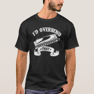 Mondharmonicaspeler I Overbend Dat T-shirt