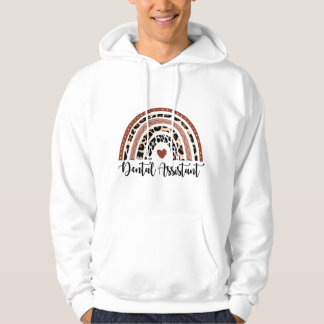 Mondhygiënist of assistent Luipaard Regenboog RDH Hoodie