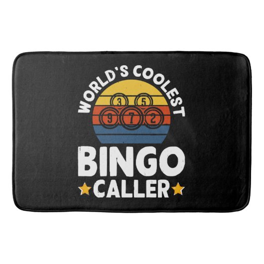 Mondiaal Beste Bingo Oproeper Badmat (Voorkant)