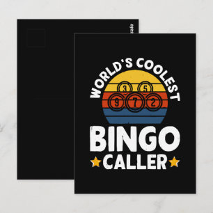 Mondiaal Beste Bingo Oproeper Briefkaart