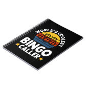 Mondiaal Beste Bingo Oproeper Notitieboek (Linkerzijde)