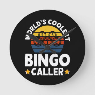 Mondiaal Beste Bingo Oproeper Ronde Klok