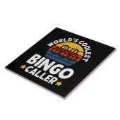 Mondiaal Beste Bingo Oproeper Tegeltje (Zijkant)