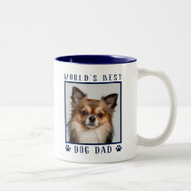 Mondiaal Beste Hond Vader Pootafdrukken Huisdier F