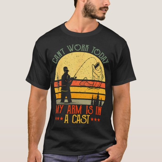 Mondiaal Beste Visser Vader Grappig T-shirt (Voorkant)