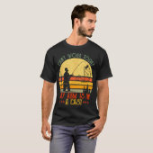 Mondiaal Beste Visser Vader Grappig T-shirt (Voorkant volledig)
