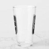 Mondiaal dapperste papa glas (Links)