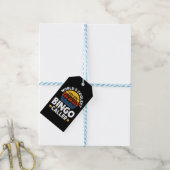 Mondiaal Koelste Bingo Caller Cadeaulabel (Met Touw)