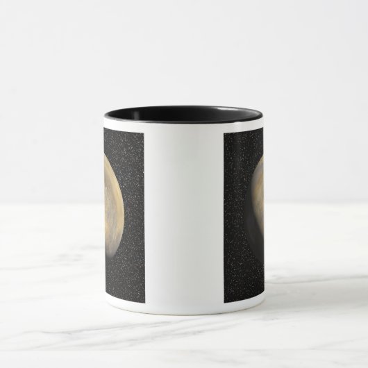 Mondiaal uitzicht van Mars Mok (Midden)