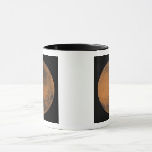 Mondiaal Uitzicht van Mars Mok (Midden)