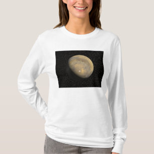 Mondiaal uitzicht van Mars T-shirt