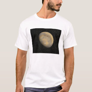 Mondiaal uitzicht van Mars T-shirt