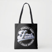 Mondiale Beste Scheter Zeg Maar Vader Quotes Tote Bag (Voorkant)
