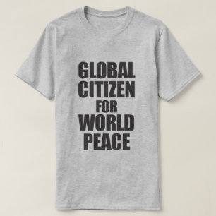 MONDIALE BURGER VOOR DE WERELDVREDE T-SHIRT