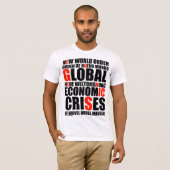 mondiale crises t-shirt (Voorkant volledig)