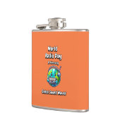 Mondiale geluidsgolven. heupfles (Links)