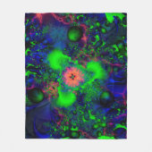 Mondiale ingewikkeldheid fleece deken (Voorkant)