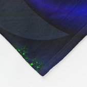 Mondiale ingewikkeldheid fleece deken (Hoek)