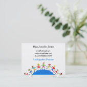 Mondiale Kinderen, Visitekaartje (Staand voorkant)