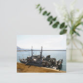 Mondiale Oorlog     in Anzio Briefkaart (Staand voorkant)