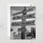 Mondiale Oorlog Mariene Richting van de Humor Briefkaart (Voorkant / Achterkant)