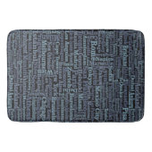 Mondiale stadsbadmatten badmat (Voorkant)