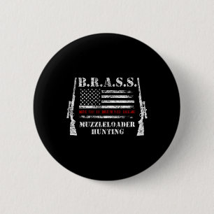 Mondingslader accessoires geweren Usa vlag hert vu Ronde Button 5,7 Cm