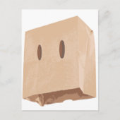 mondmasker briefkaart (Voorkant)