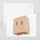 mondmasker briefkaart (Voorkant / Achterkant)