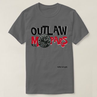 MONDO T - OUTLAW MOPARS GROUP T-SHIRT - Basic Dark