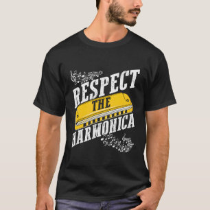 Mondorgel citaat voor Franse harp-speler en Harmo T-shirt