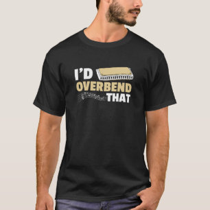 Mondorgel Harmonica Speler 4 T-shirt