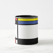 Mondri-on-your cup mok (Midden)