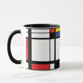 Mondri-on-your cup mok (Links)