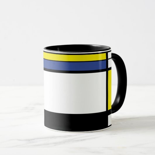 Mondri-on-your cup mok (Voorkant rechts)