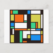 mondriaan3 briefkaart (Voorkant)