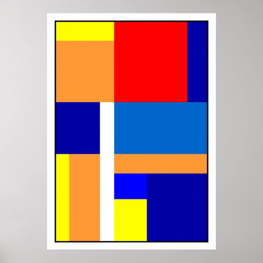 Mondriaan #10 poster (Voorkant)