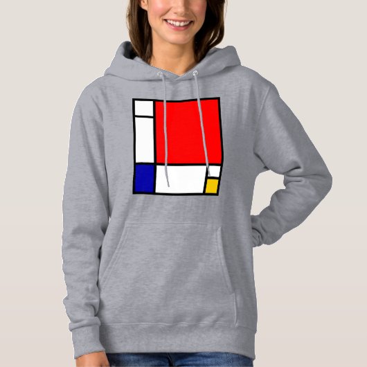 Mondriaan 1 hoodie (Voorkant)