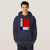 Mondriaan 1 hoodie (Voorkant volledig)