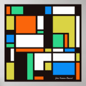 Mondriaan 1 poster (Voorkant)