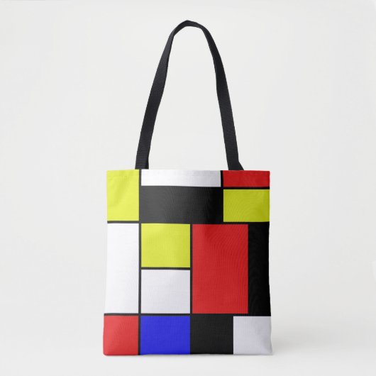 Mondriaan #21 tote bag (Voorkant)