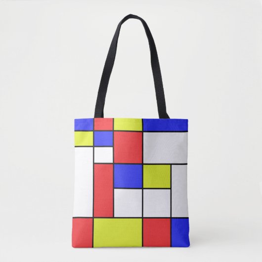 Mondriaan #24 tote bag (Voorkant)
