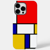 Mondriaan 2 Case-Mate iPhone case (Achterkant)