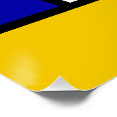Mondriaan 2 perfect poster (Hoek)