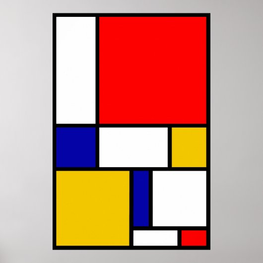 Mondriaan 2 poster (Voorkant)